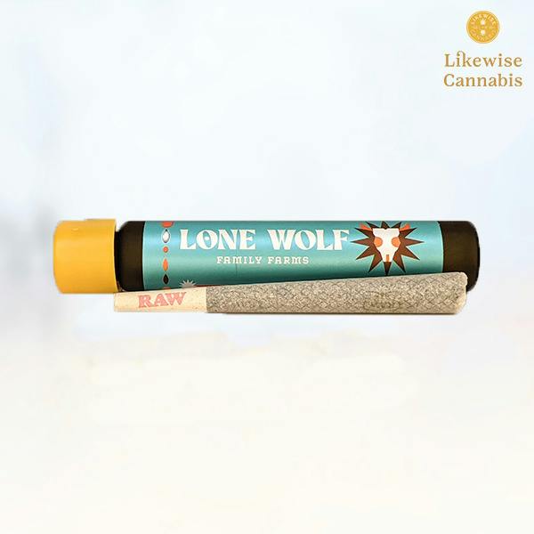 ICE CHEEKS 1.5G FULL FLOWER PREROLL - LONE WOLF