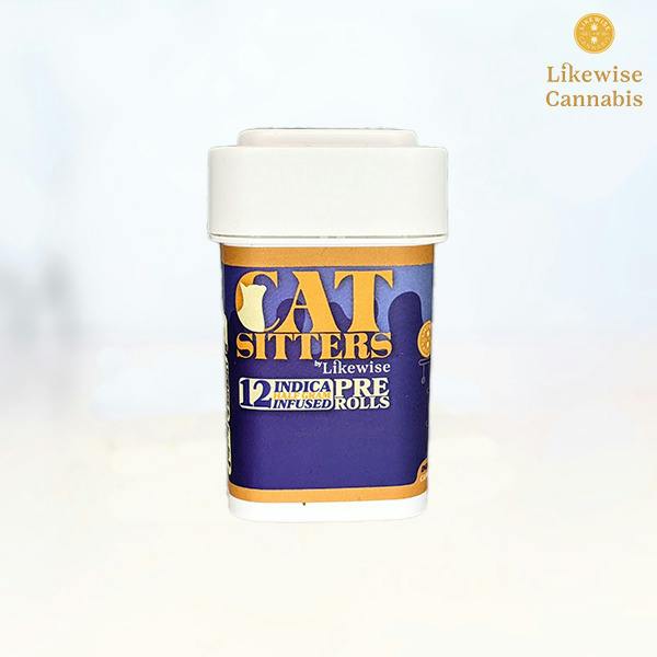 12-PACK 6G LIME SORBET INFUSED CAT SITTER PREROLLS - LIKEWISE