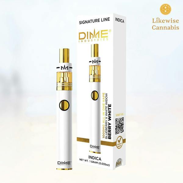 BERRY WHITE 2G OIL DISPOSABLE - DIME