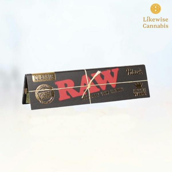 RAW BLACK ROLLING PAPERS KING SLIM 32CT