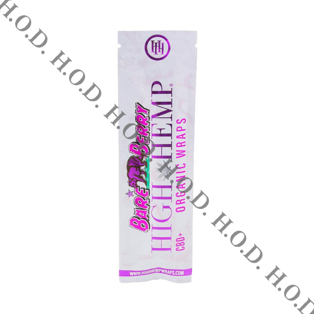 High Hemp Organic Bare Berry Hemp Wrap 2 Pack