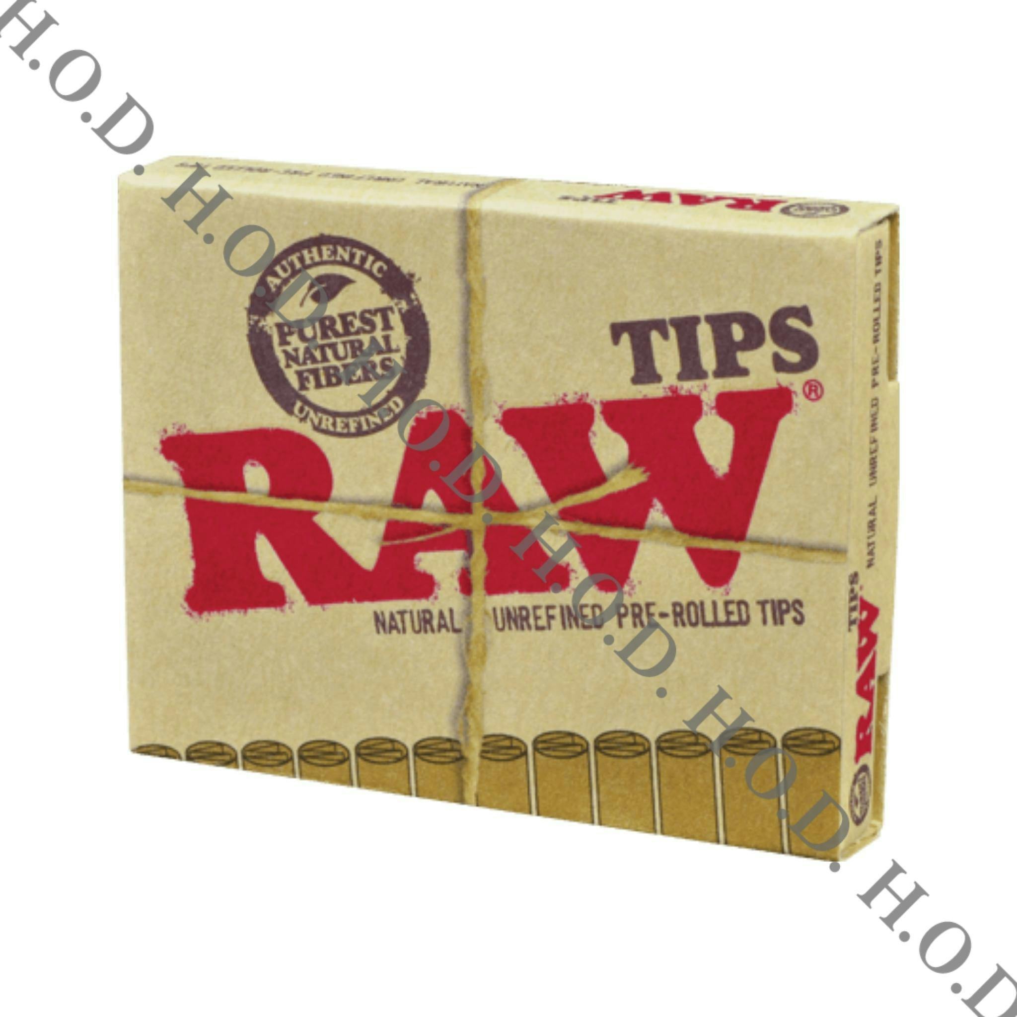 Raw Tips Pre-Rolled Wide 20 Pack