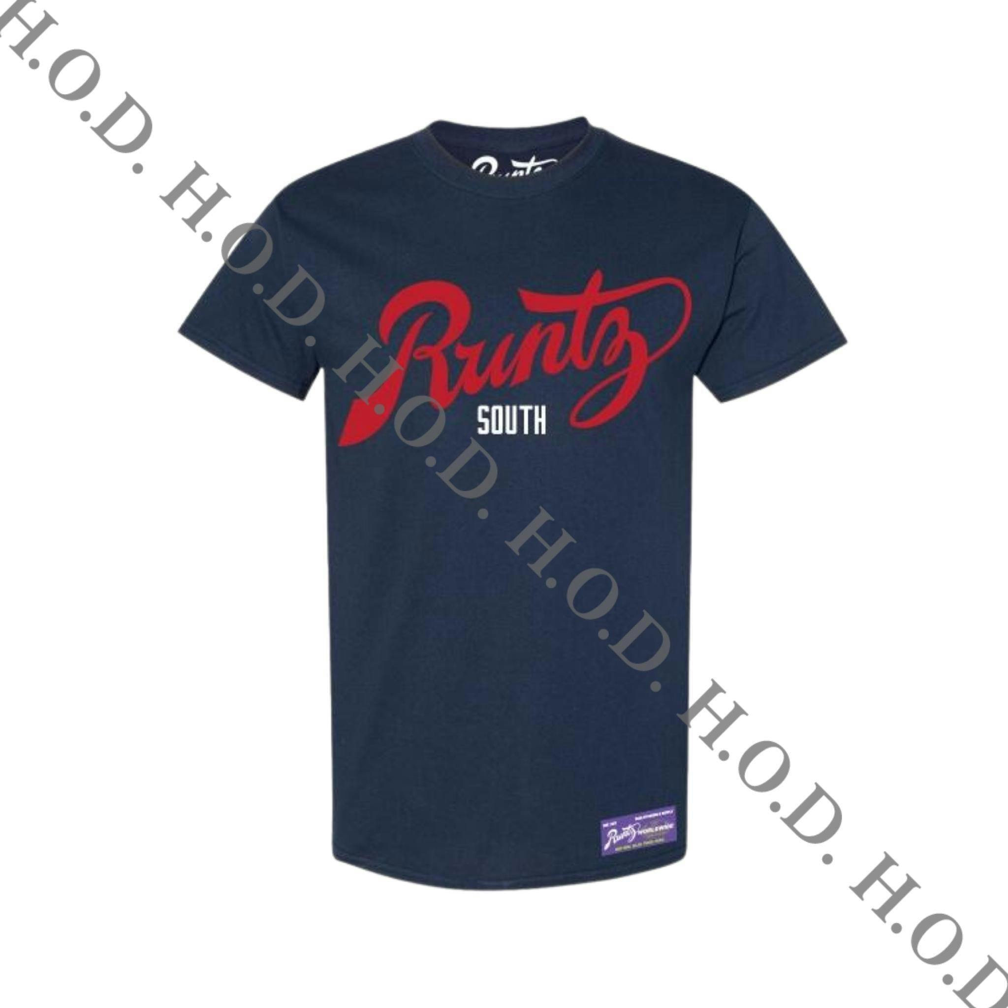 Runtz Navy South Tee 2XL