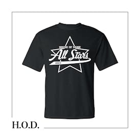 H.O.D. 420 All-Star Black Short Sleeve Tee L
