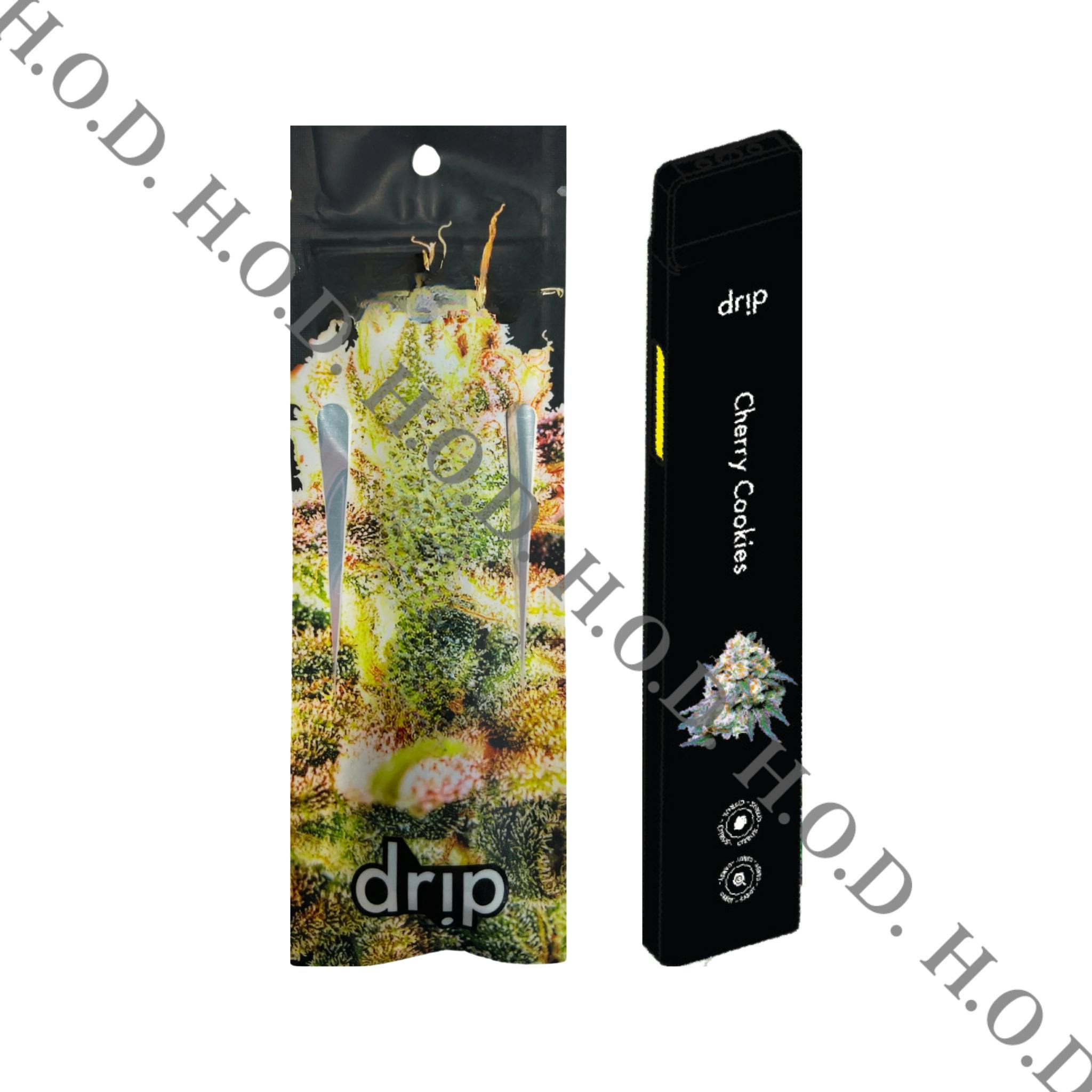 Drip Cherry Cookies Disposable