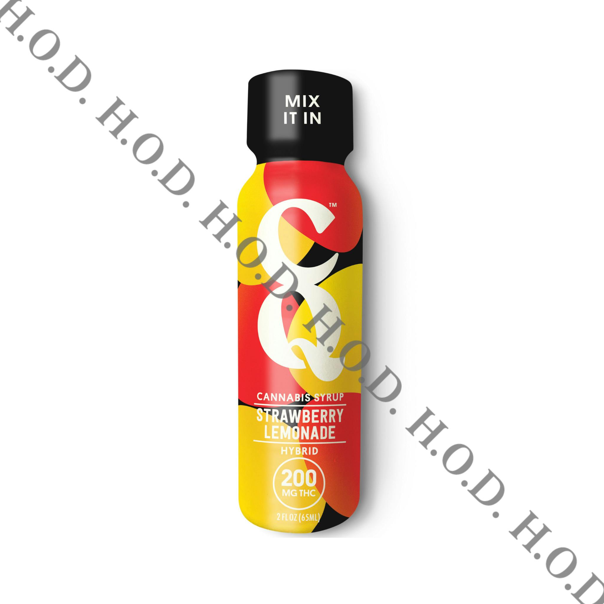 CQ Strawberry Lemonade THC Syrup