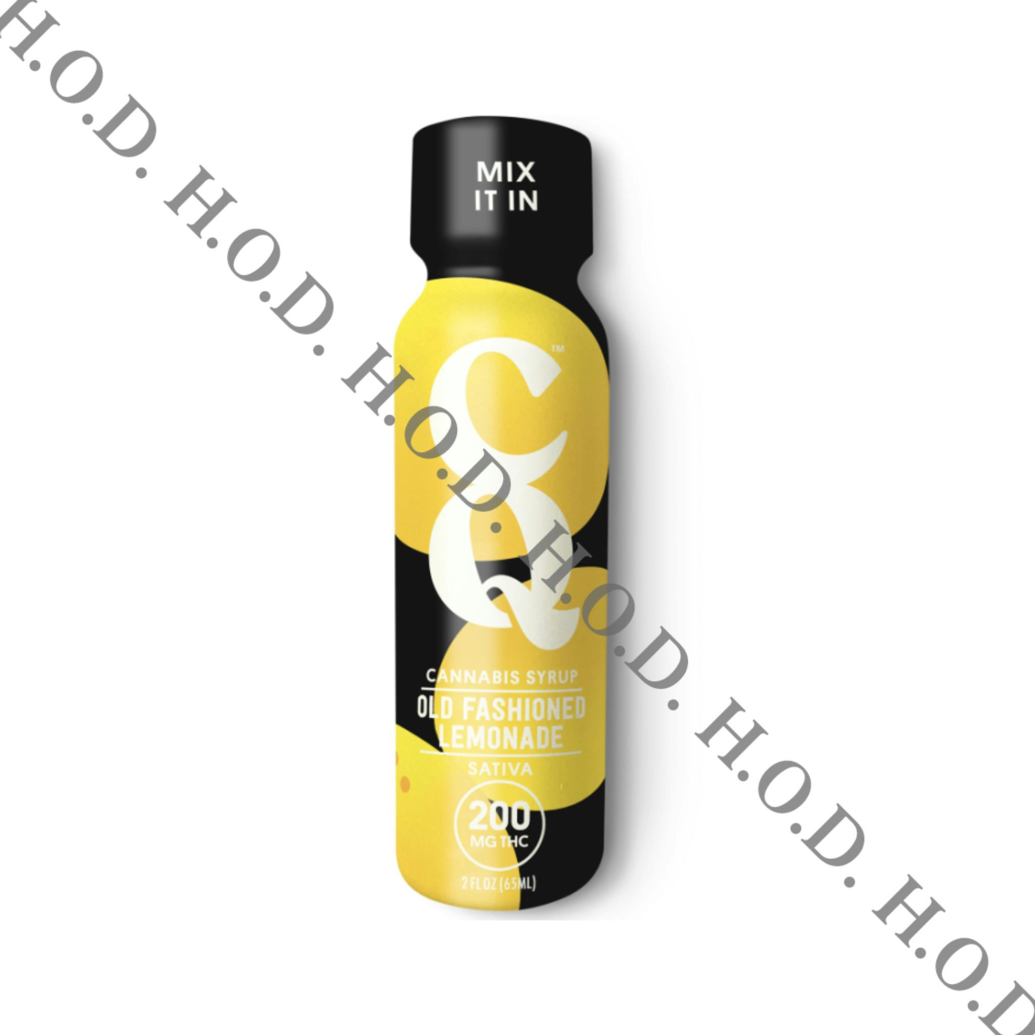 CQ Old Fashioned Lemonade THC Syrup