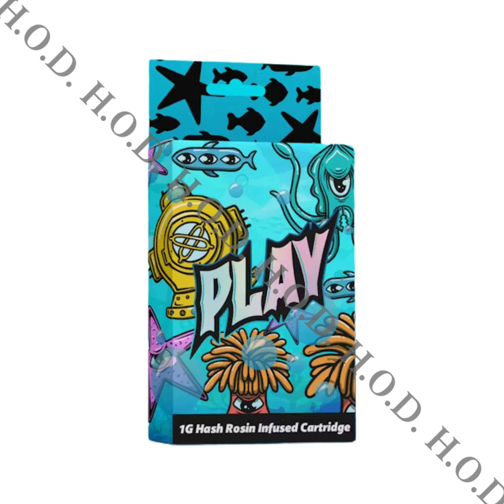 Play Cannabis Grape Za Hash Rosin Infused Distillate Cart