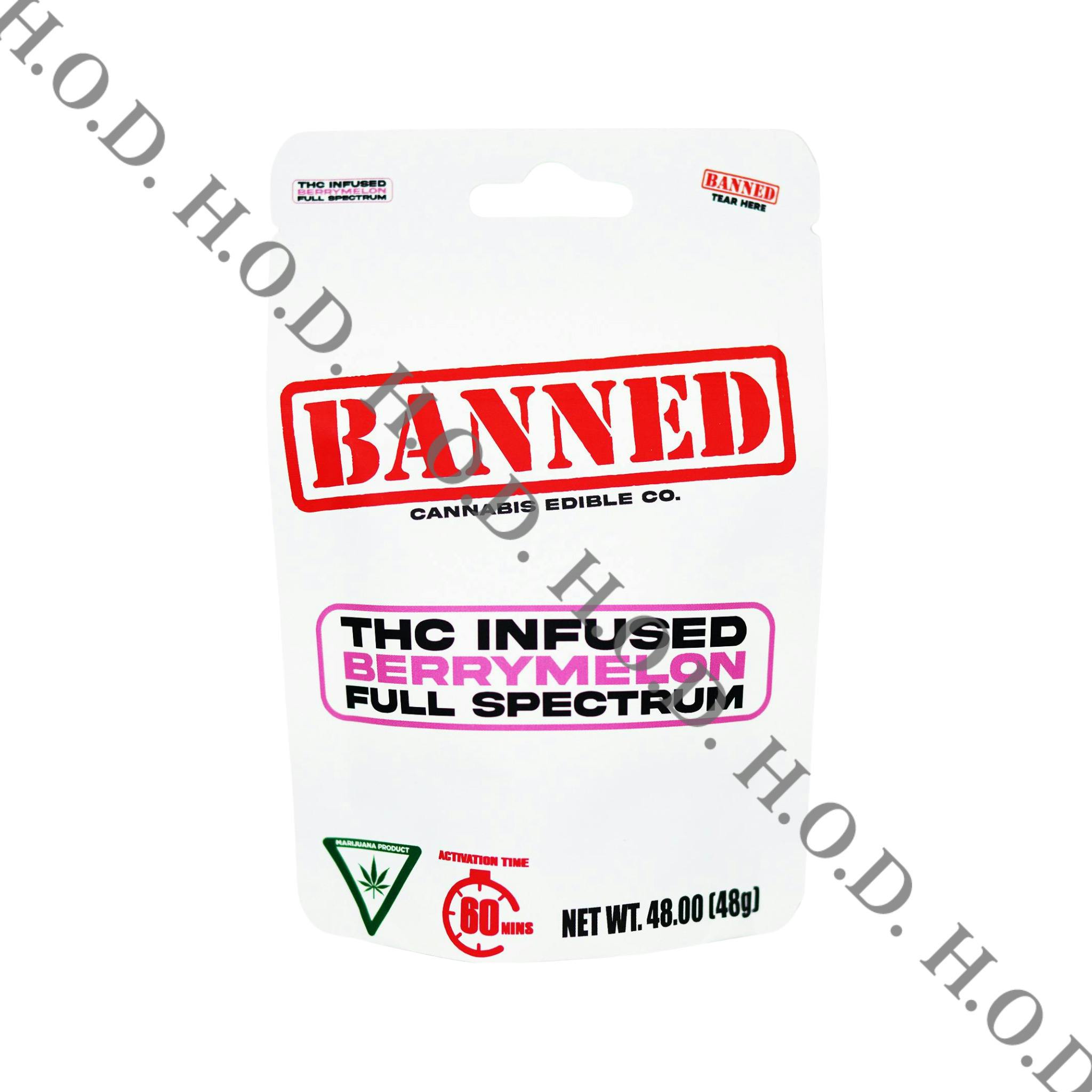Banned Berry Melon Gummy Clusters