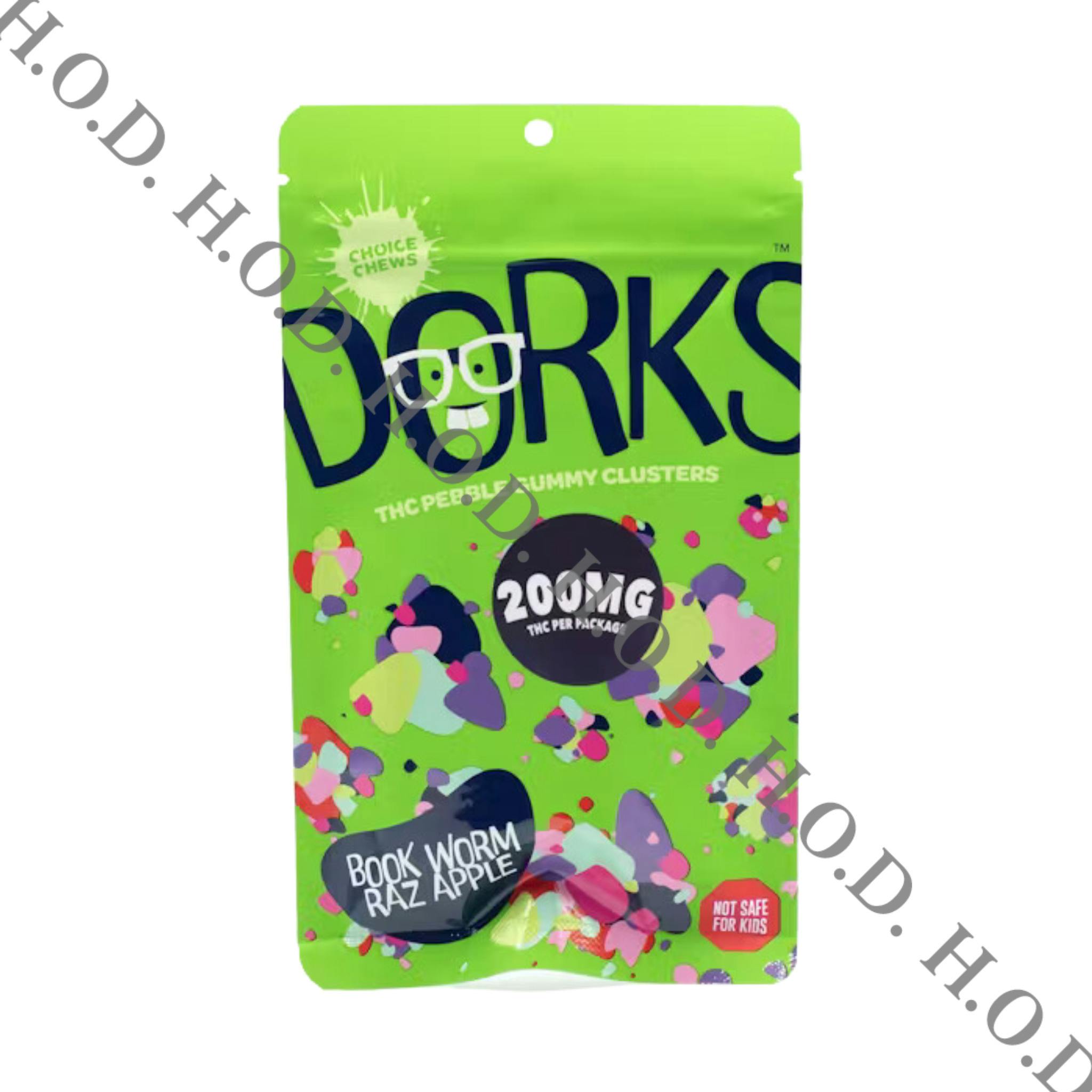Choice Book Worm Raz Apple Dorks Gummies