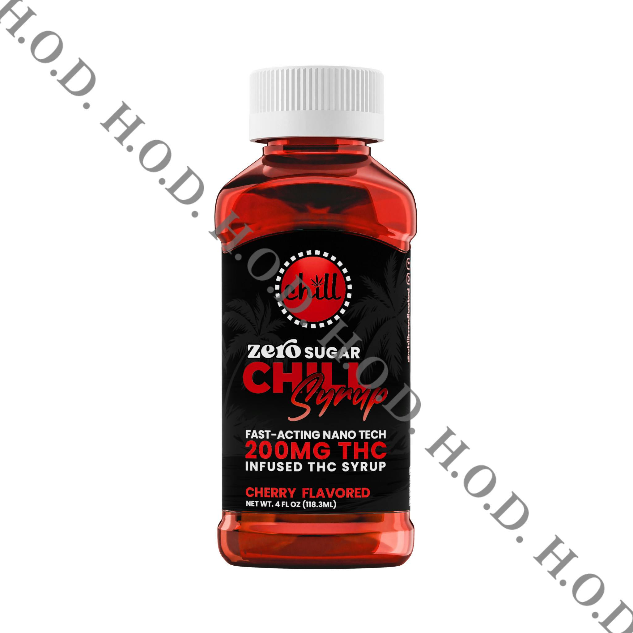 Chill Medicated Sunrise Orange Cream Zero Sugar AM Syrup