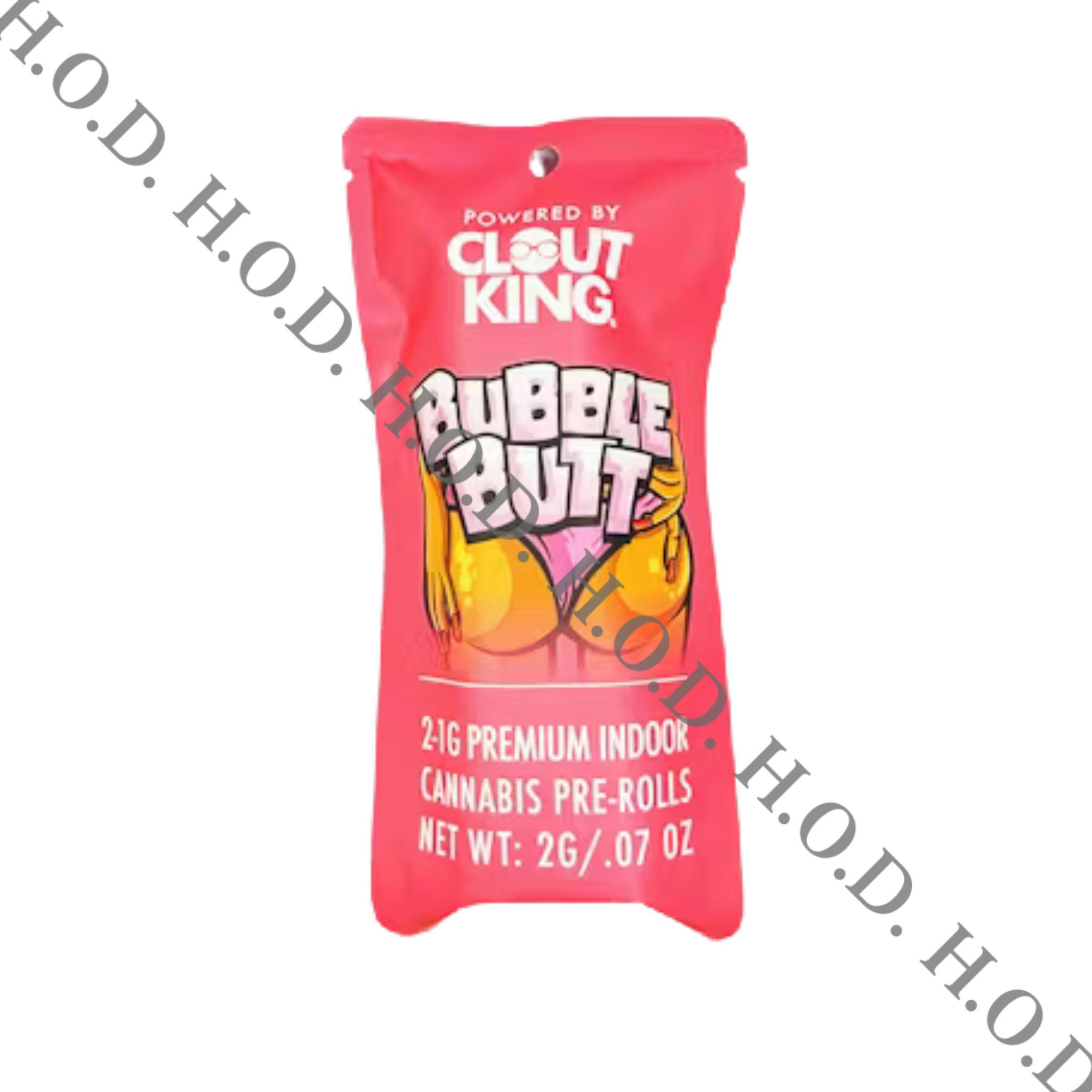 Clout King Bubble Butt Pre-Roll