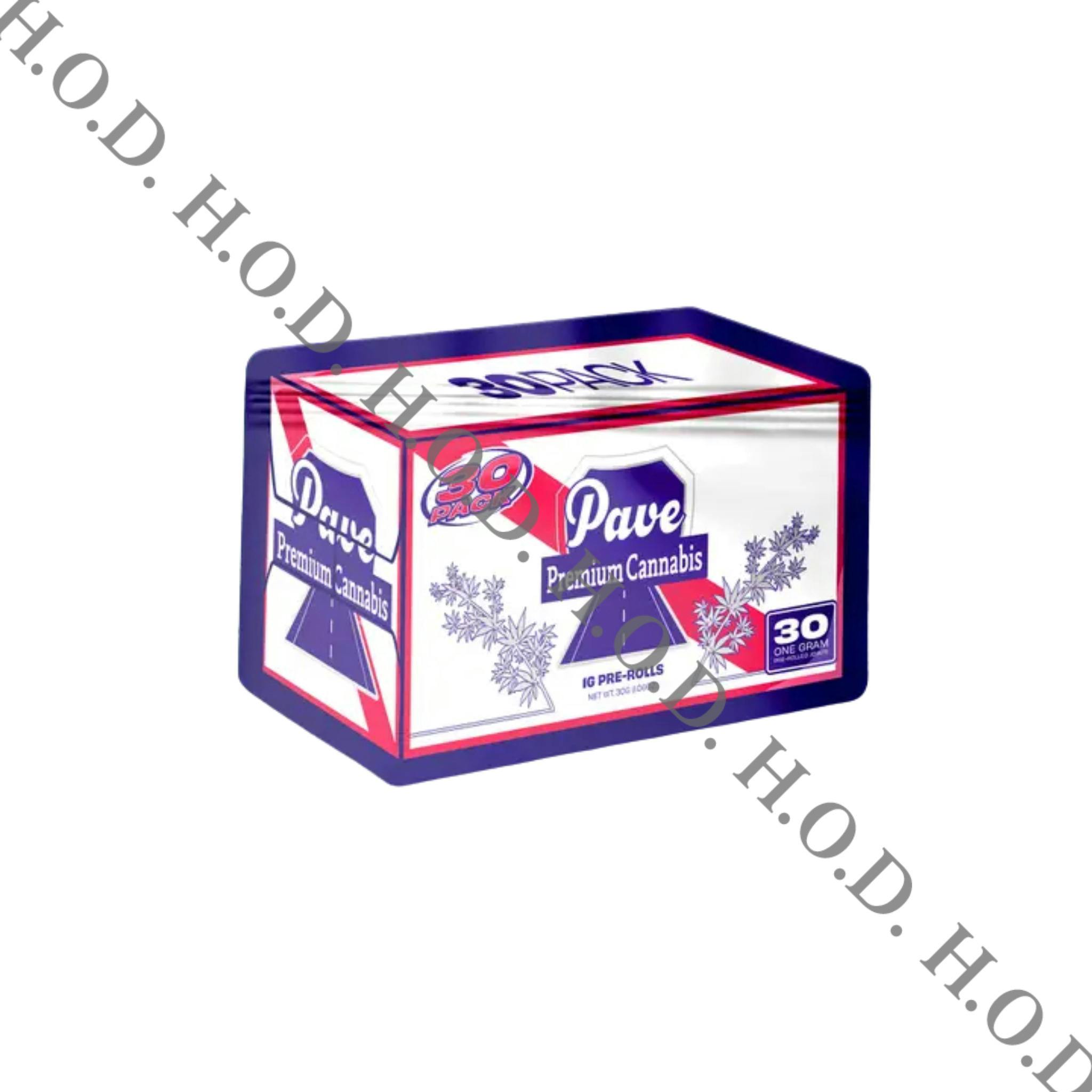 Distro 10 Pave Pre-Roll 1g 30 Pack