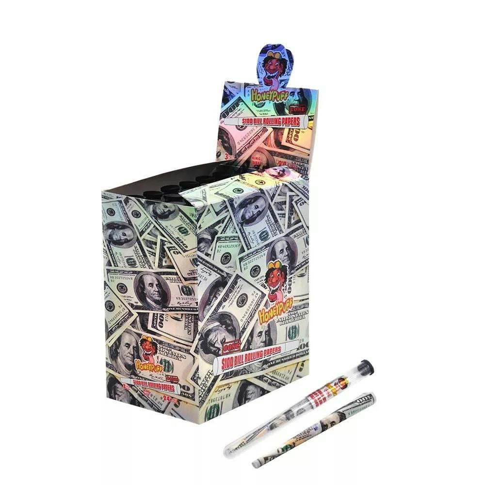 $100 Dollar Bill Preroll Cones-3 pack