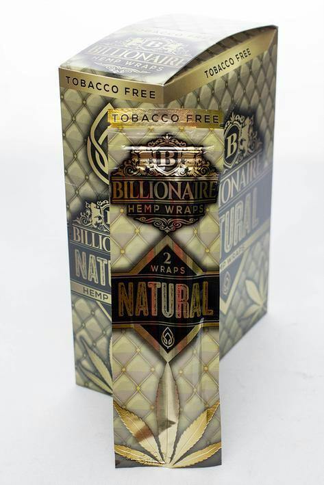 Billionaire Hemp Wraps - Natural