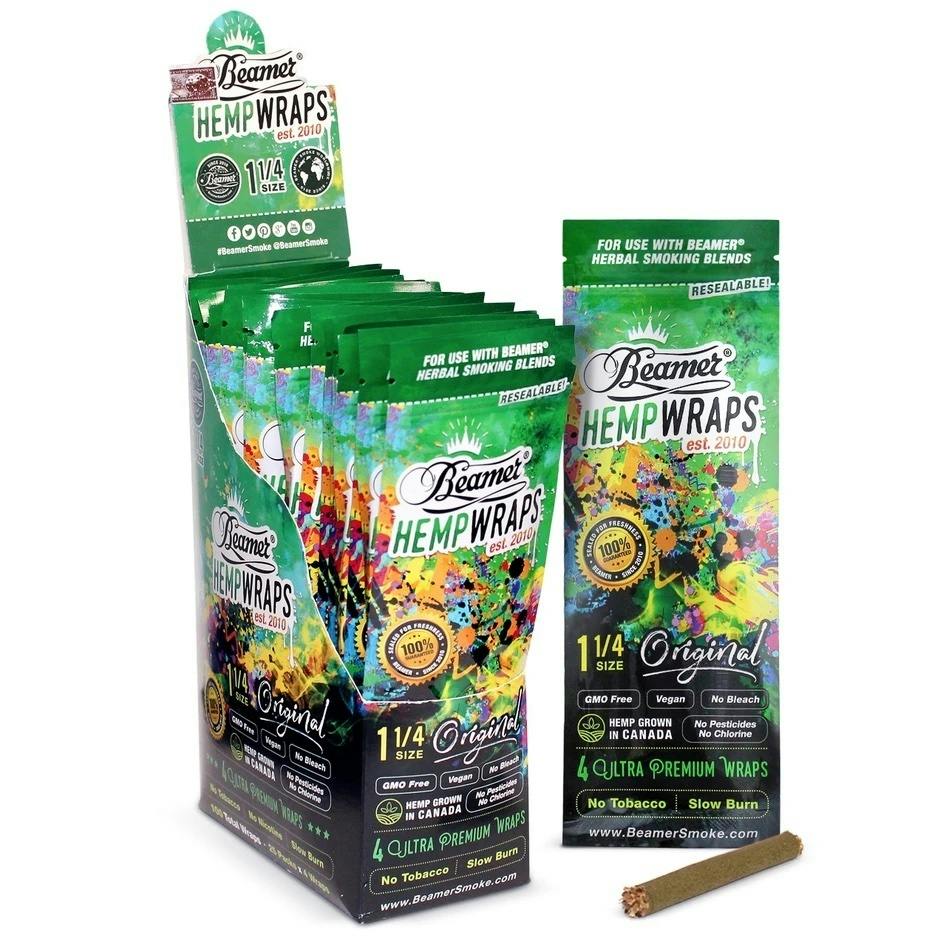 Beamer 1 1/4 Size Vegan Hemp Wraps