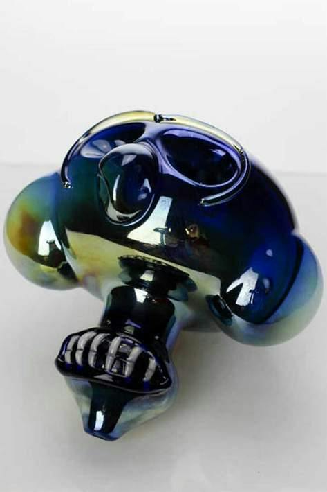 METALLIC COLOR MONKEY GLASS PIPE