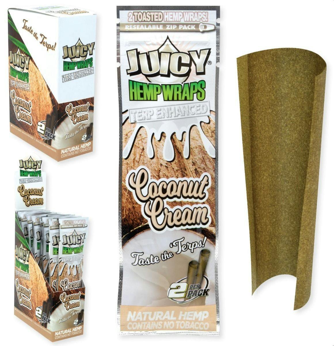 Juicy | Coconut Cream Hemp Wrap