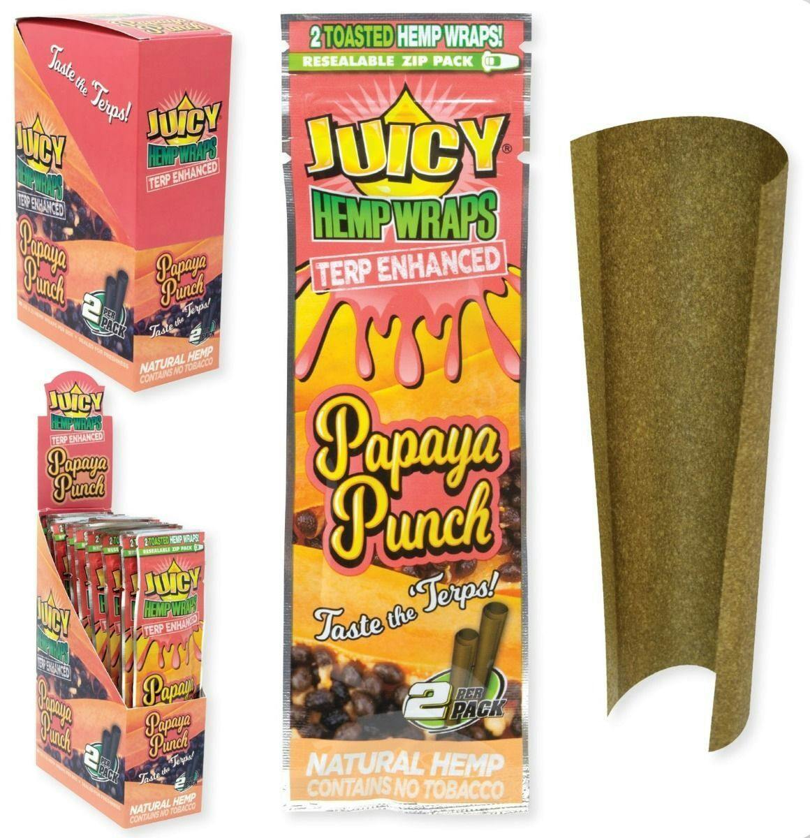 Juicy | Papaya Punch Hemp Wrap