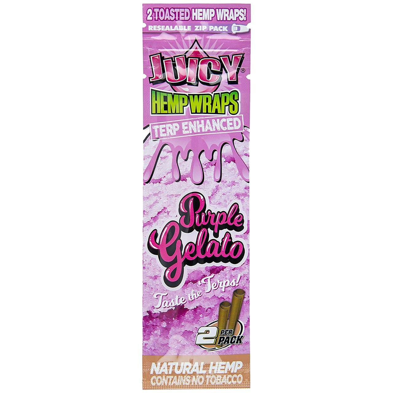 Juicy | Purple Gelato Hemp Wrap