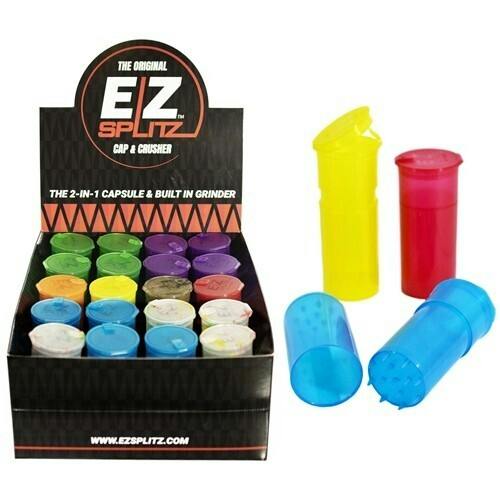 EZSplitz Assorted Colors Grinder/Jar