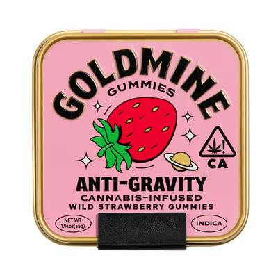 GOLDMINE | ANTI-GRAVITY WILD STRAWBERRY INDICA GUMMIES