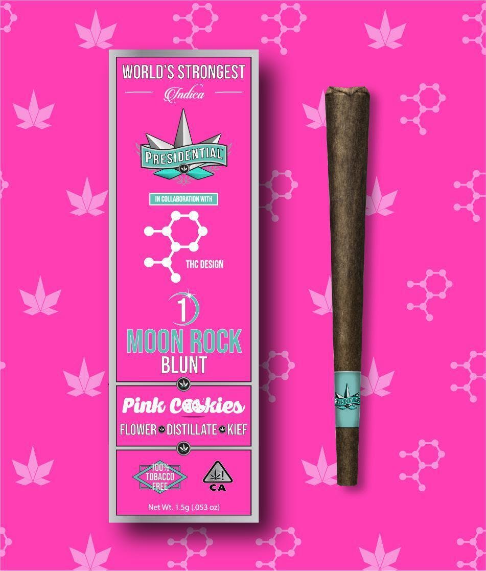 Presidential Moon Rock: Pink Champagne