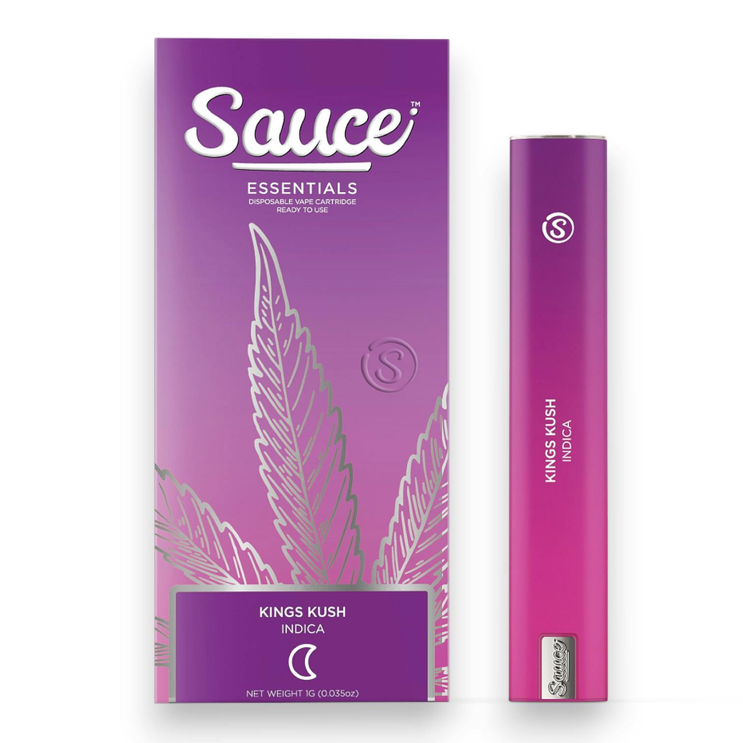 Sauce Essentials LR Kings Kush 1.25G 10pk - CA, SVJ One LLC