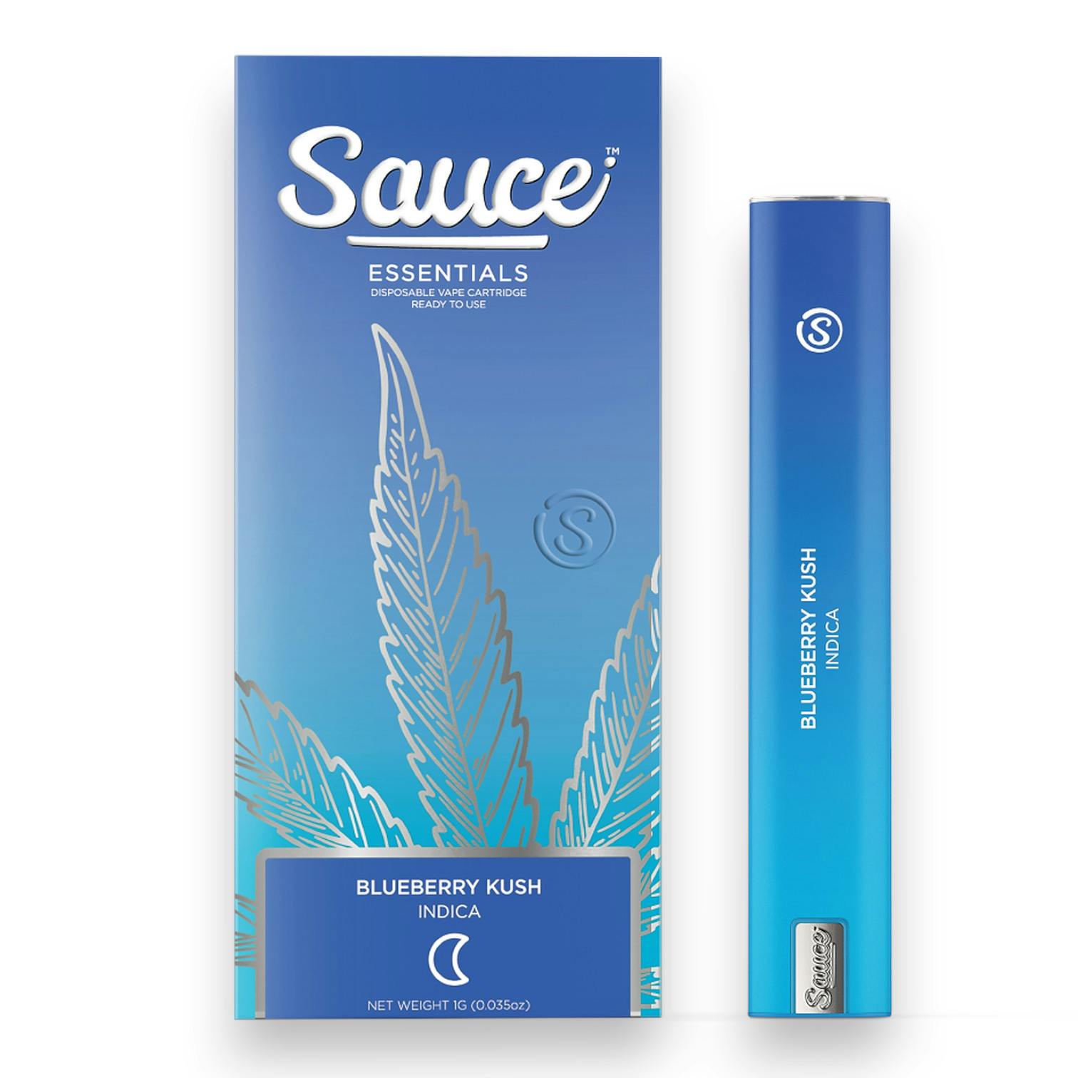 Sauce Essentials LR Blueberry Kush 1.25G 10pk - CA, SVJ One LLC