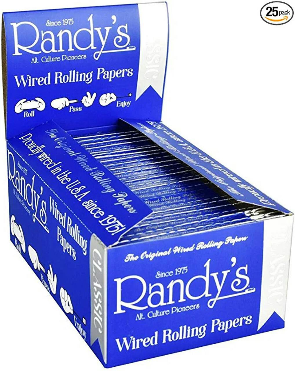 Randy's Classic Wired Rolling Papers