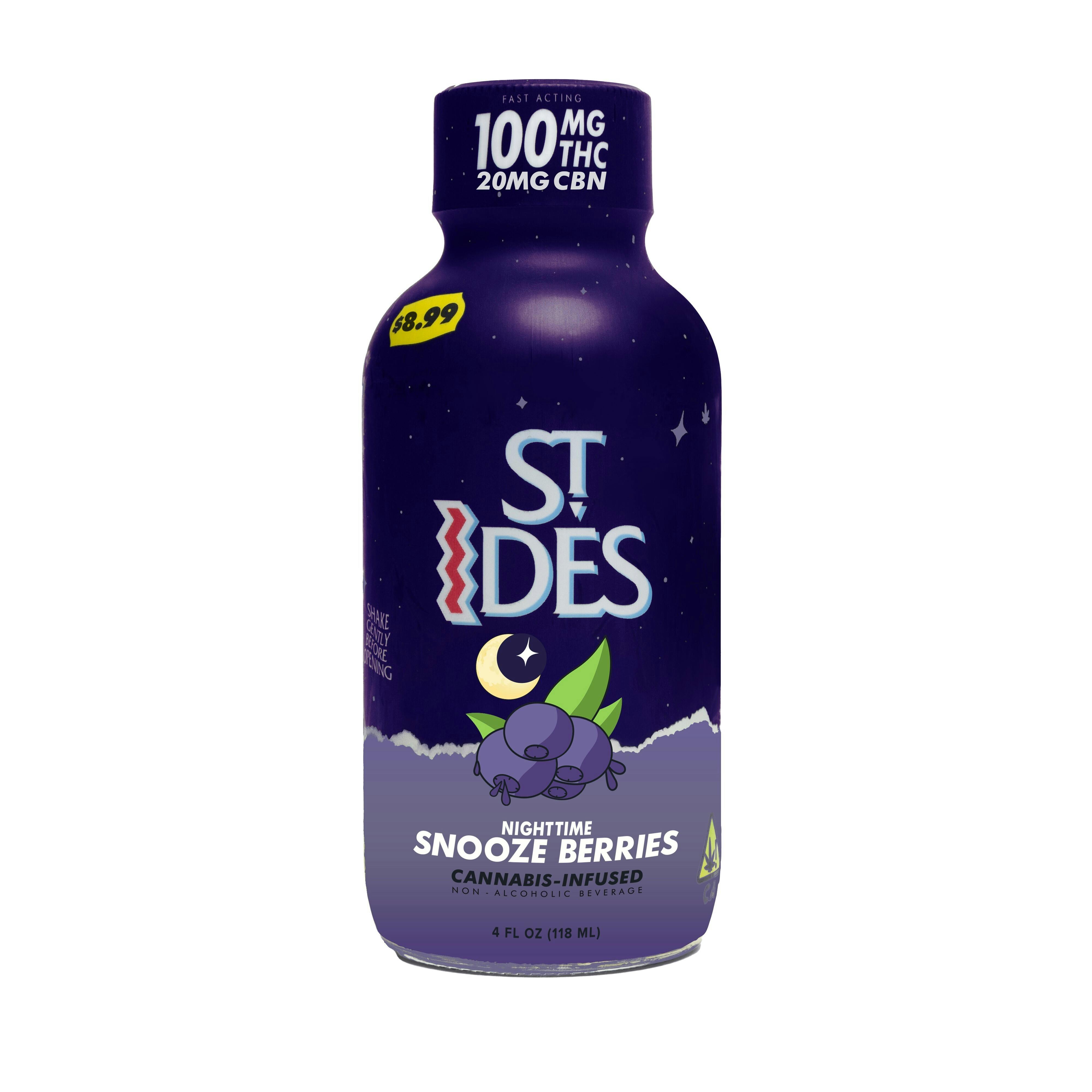 4OZ SHOT | Snooze Berries | 100MG, LP District 11 Inc.