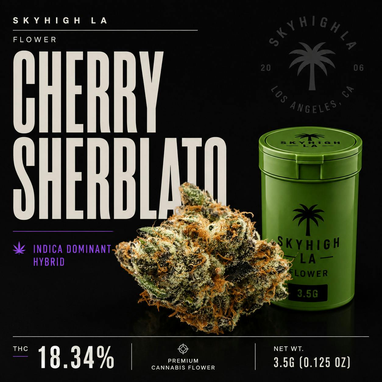 SkyHigh LA Flower: Cherry Sherblato