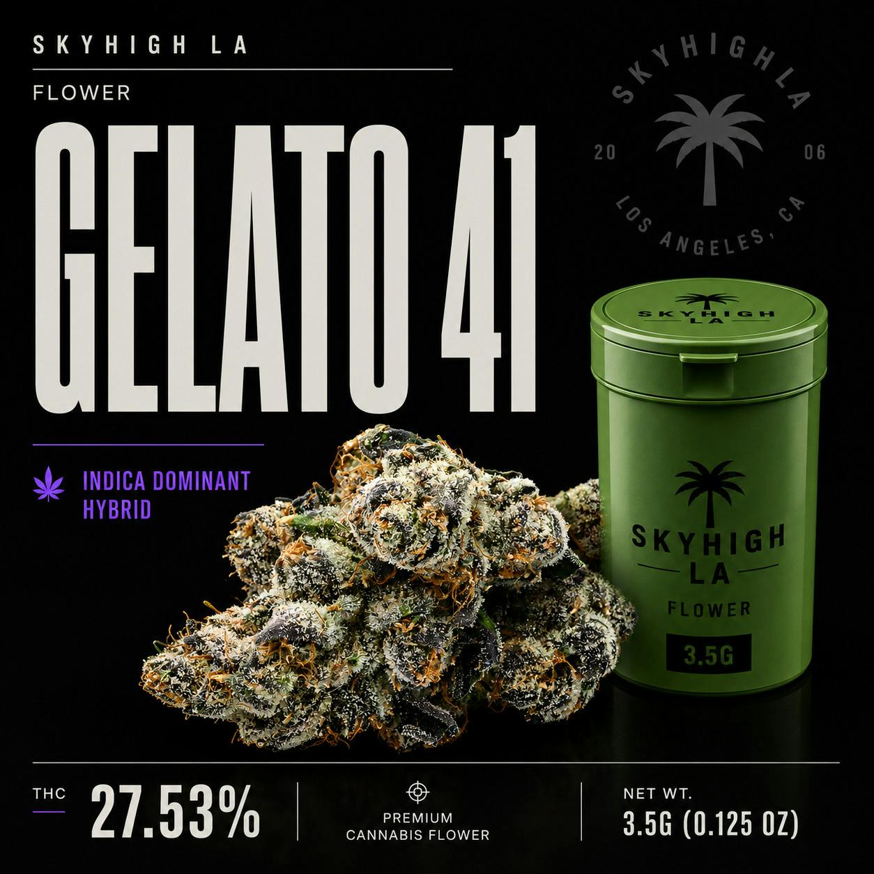 SkyHigh LA Flower: Gelato 41