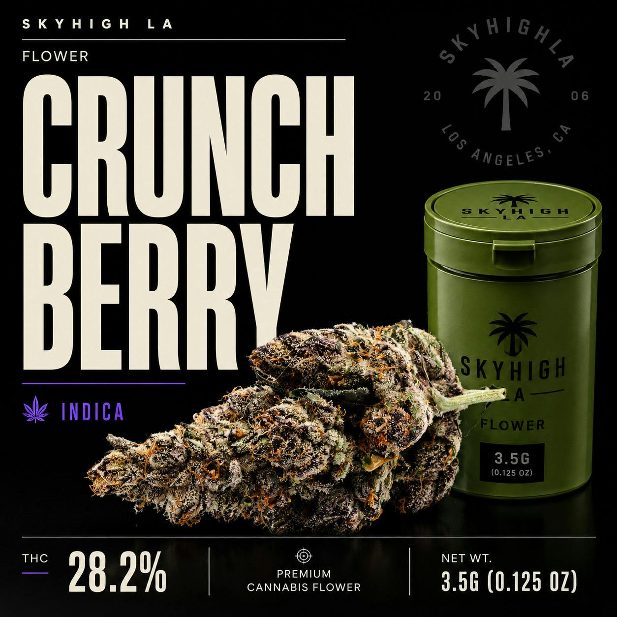 SkyHigh LA Flower: Crunch Berry