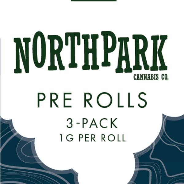 Gummibears 1G/3PK Prerolls cannabis product