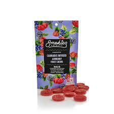 Smokiez - Gummiez - Sweet Jamberry Fruit Chews THC:CBN 1:1