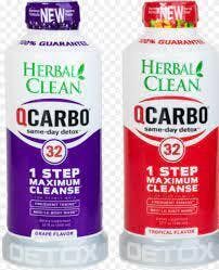 Herbal Clean - QCarbo Same Day Detox - 32oz - Tropical