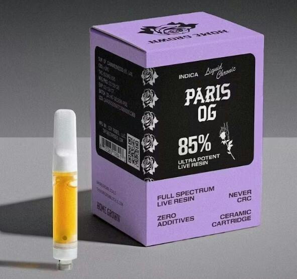 Home Grown Live Resin Cartridge - Paris OG