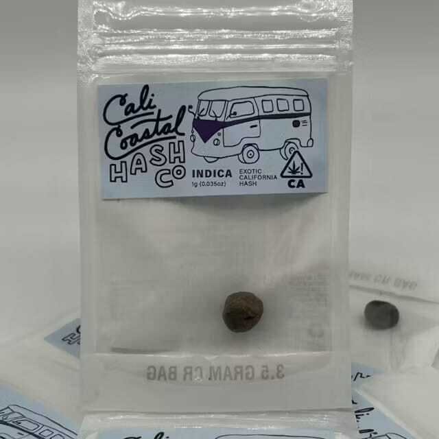 Cali Coastal Hash Co.: Purple Afghan Kush