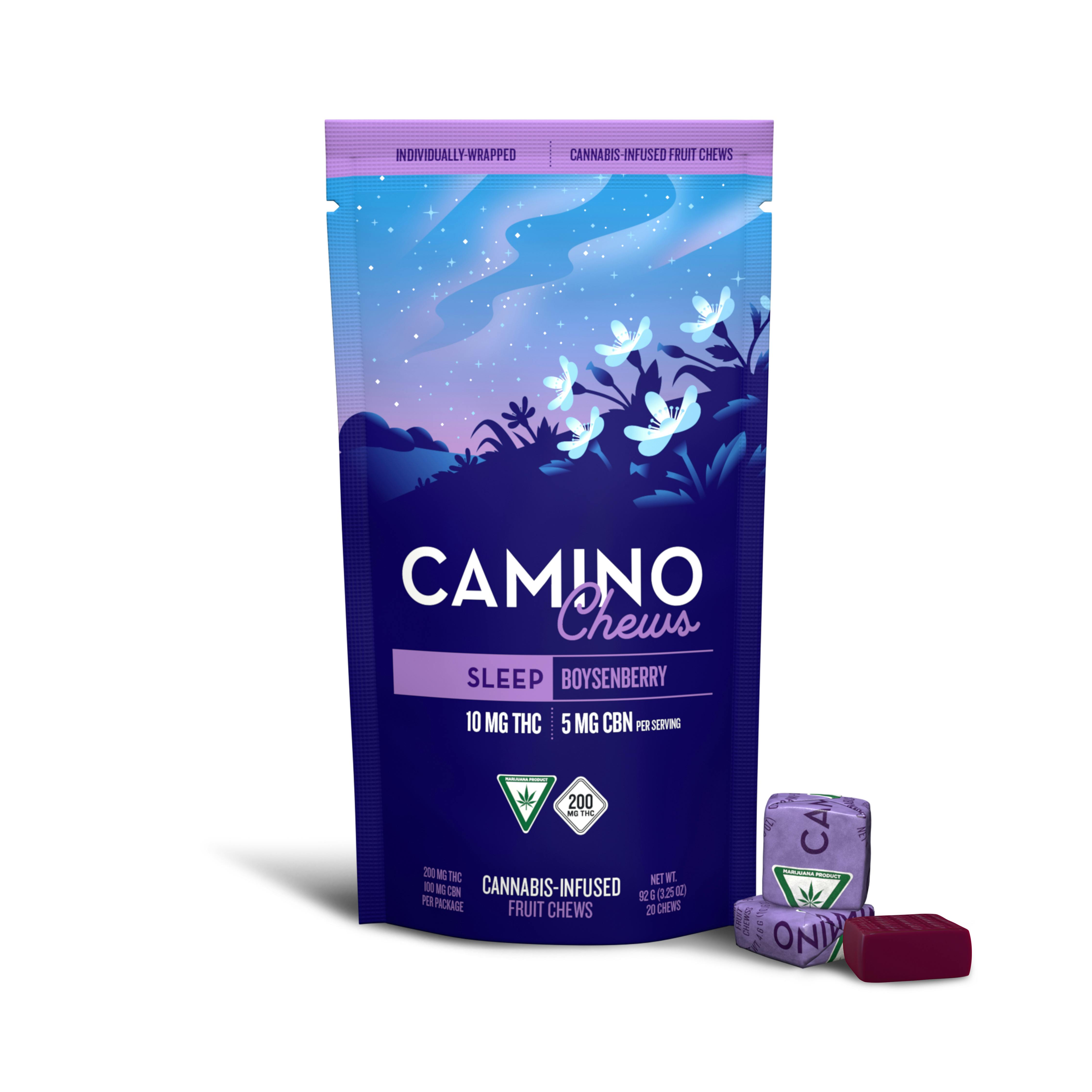 Boysenberry | 2:1 THC:CBN Chews | 200mg (10pk) cannabis product
