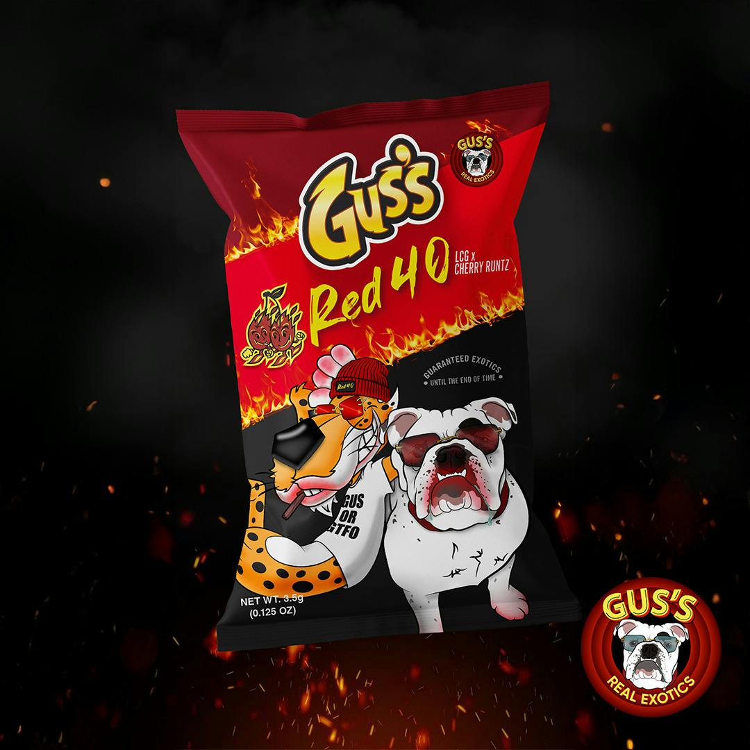 Gus's Real Exotics | Red 40 Smalls at PUFF Cannabis Company - Traverse City