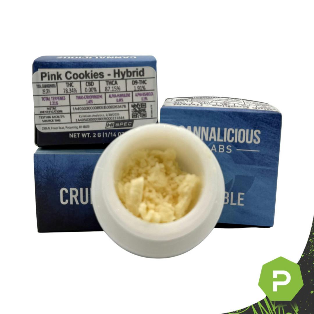 Cannalicious | 2g Crumble | Bubba OG