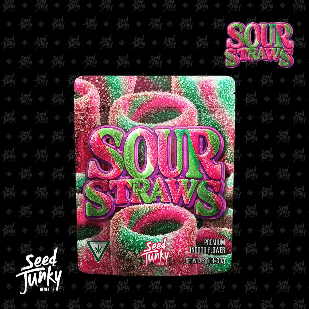 Seed Junky | 3.5g Prepackaged Flower | Sour Straws cannabis product