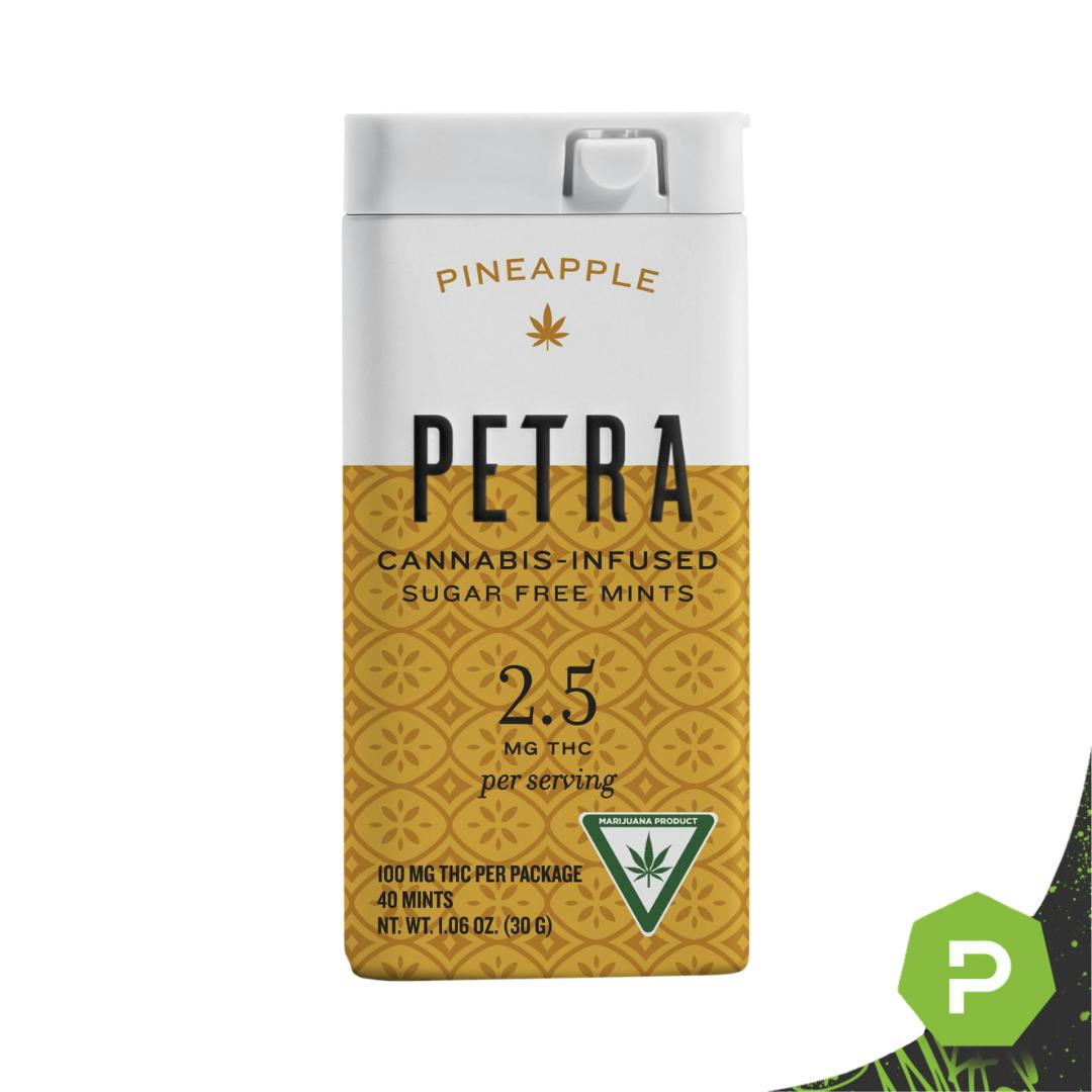 Petra | 100mg Mints | Pineapple