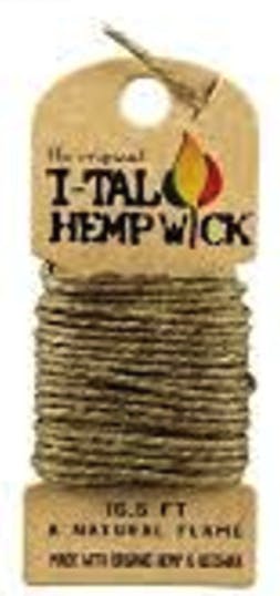 I-TAL ROLLED HEMP WICK LARGE at Plantshop