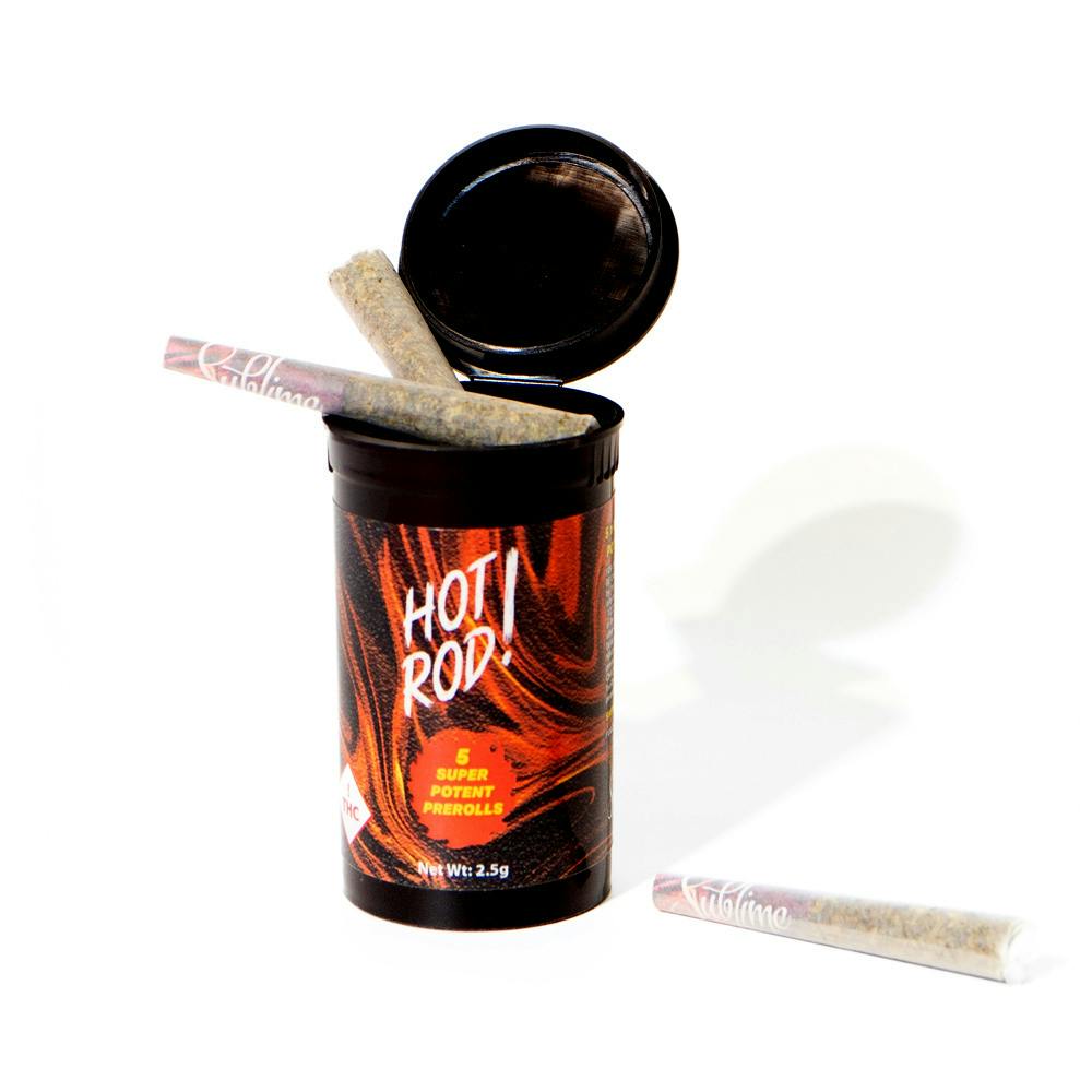 Hot Rod Infused Mini Pre-Rolls Unicorn Piss (I) 2.5g 5pk