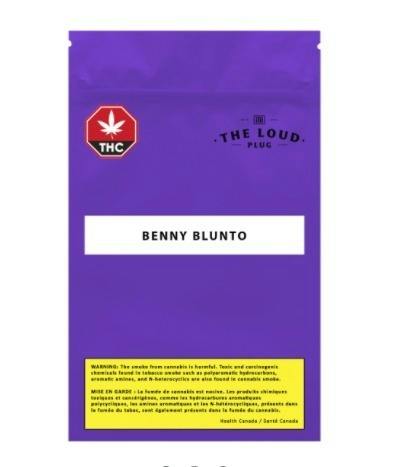 Loud Plug - Benny Blunto Pre-rolls Indica 30.2% - 3x0.5g