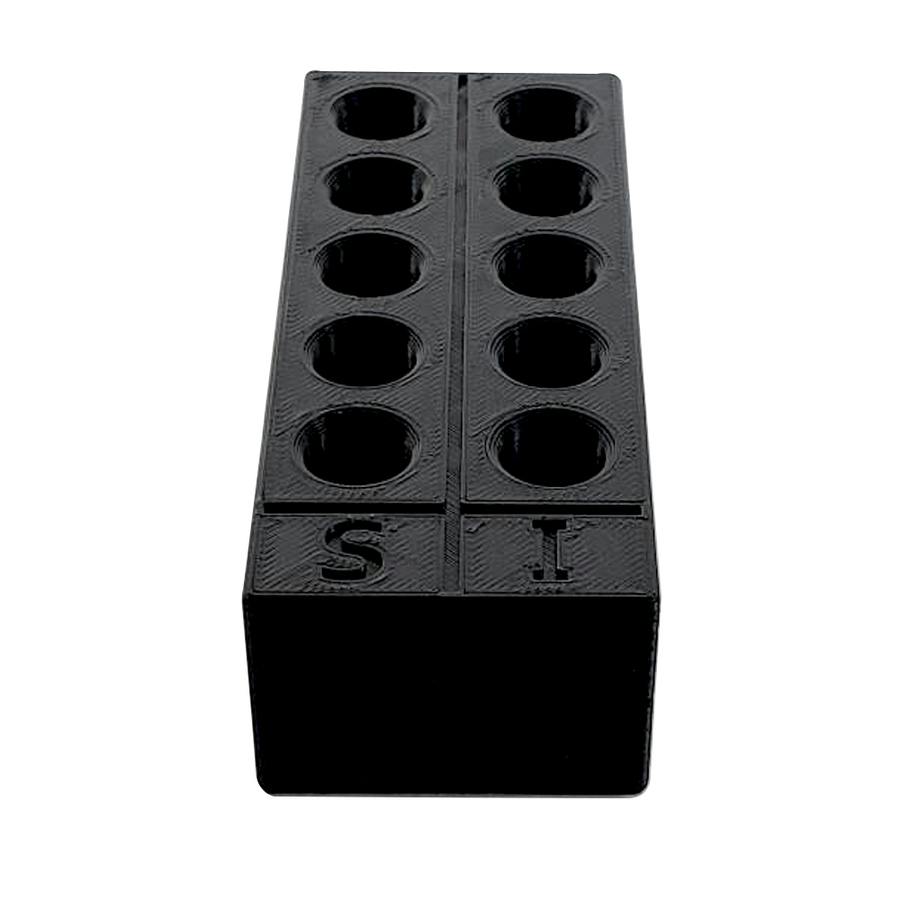 Cola prints cartridge/ battery holder- 10 Slots