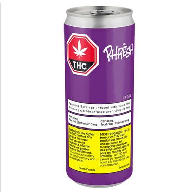 Phresh- Sparkling Grape THC 10mg - 355ml