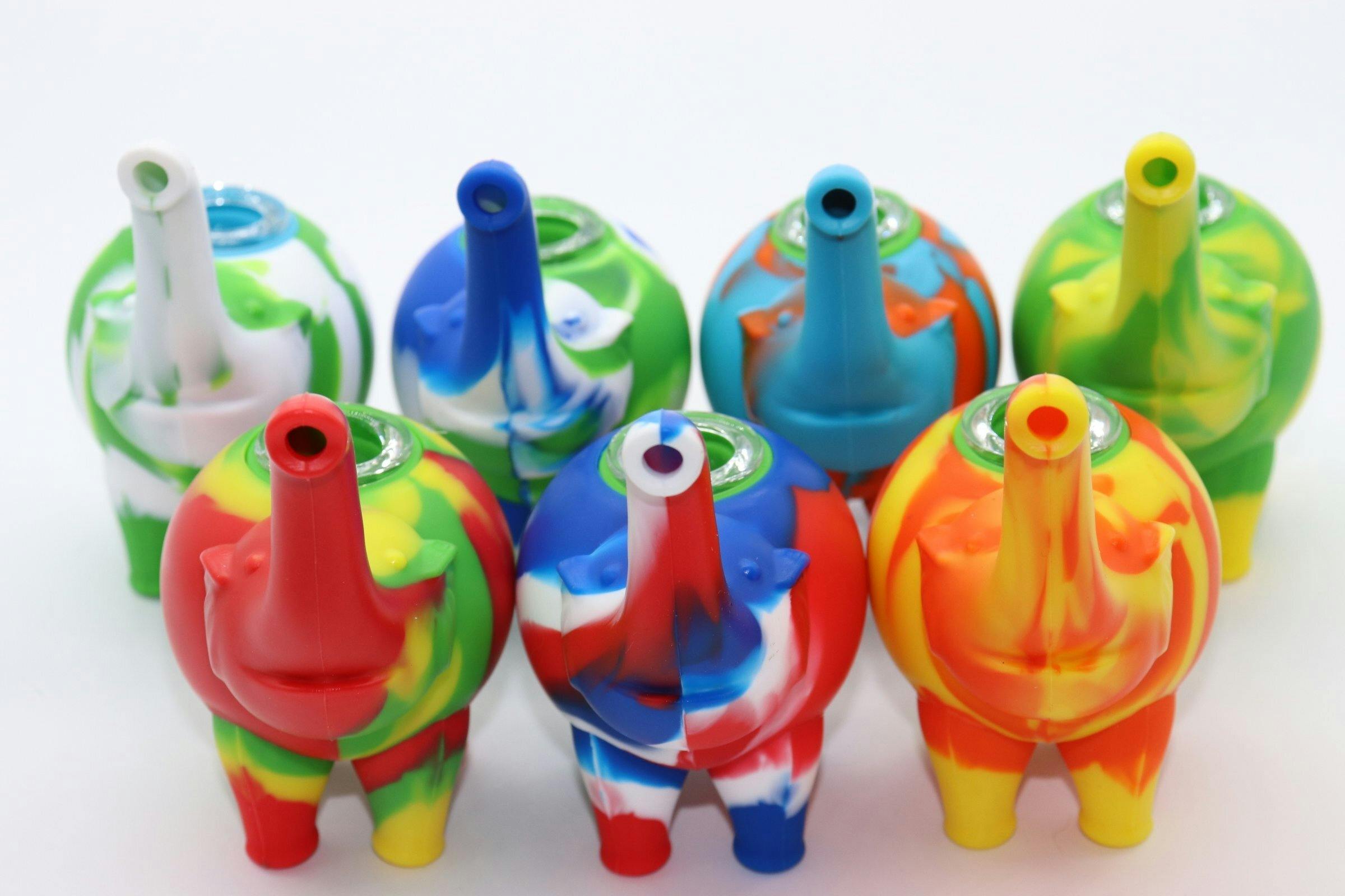 Elephant Bubbler- Various Colours